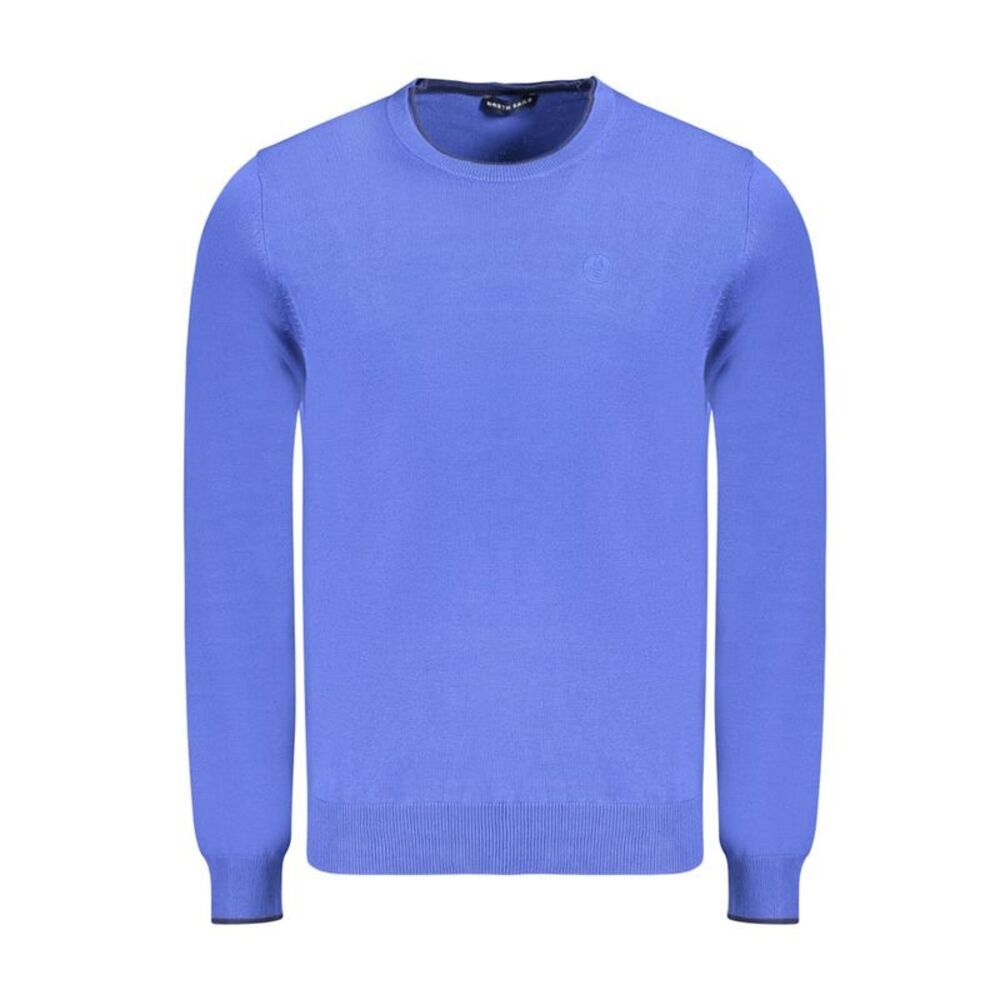 North Sails Blue Cotton Men's Men's Sweater